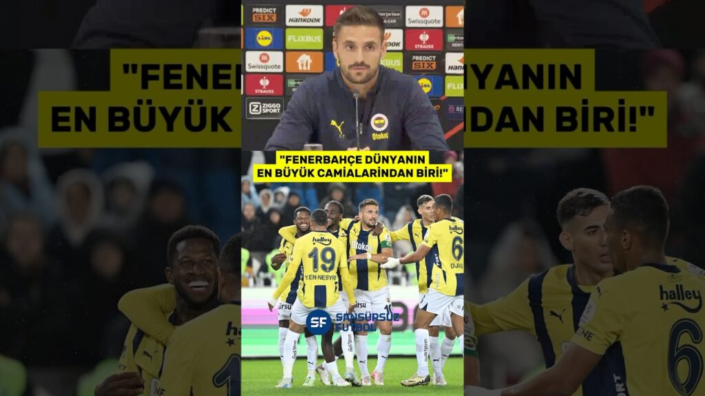 Dusan Tadic, Fenerbahçe'yi anlatıyor: "Dünyanın en büyük camialarından! Gelirken şüphem olmadı."