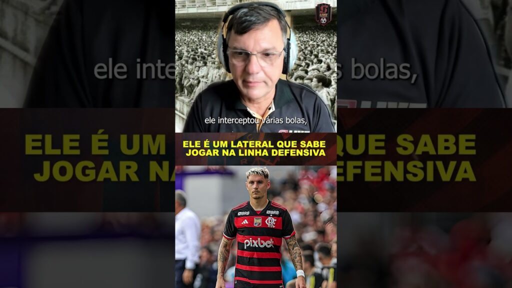 "VARELA É UM LATERAL QUE SABE JOGAR NA LINHA DEFENSIVA..." #flamengo #maurocezar #s1live #varela