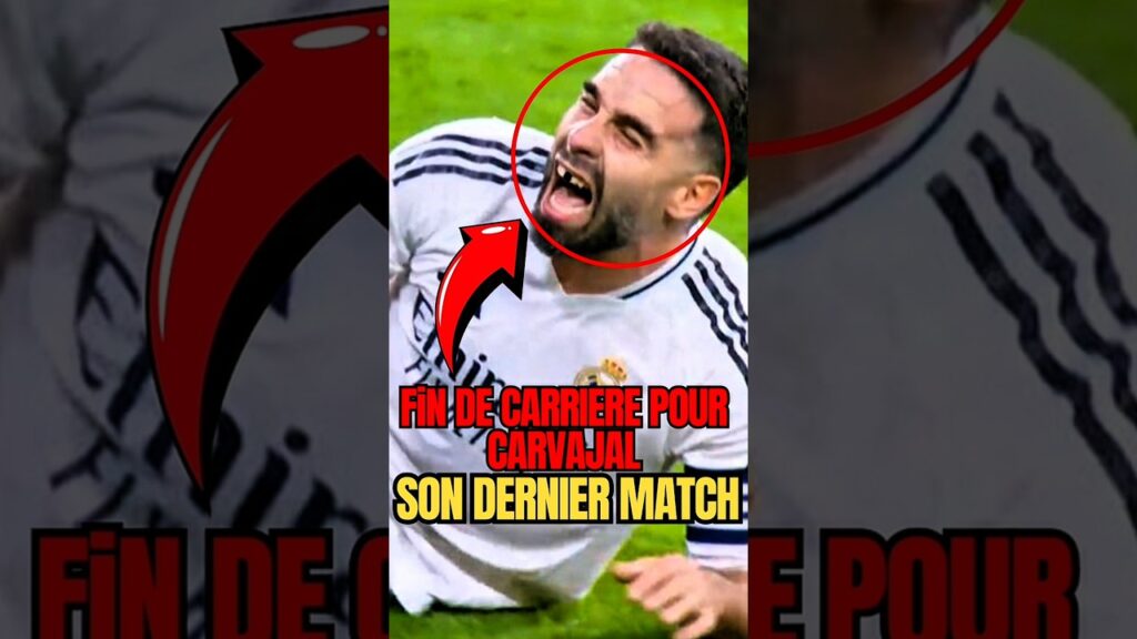 Carvajal Out pour la Saison à 33 ans 😥 | Vinicius Touché à l'Épaule 💔 - Coup dur pour le Real Madrid