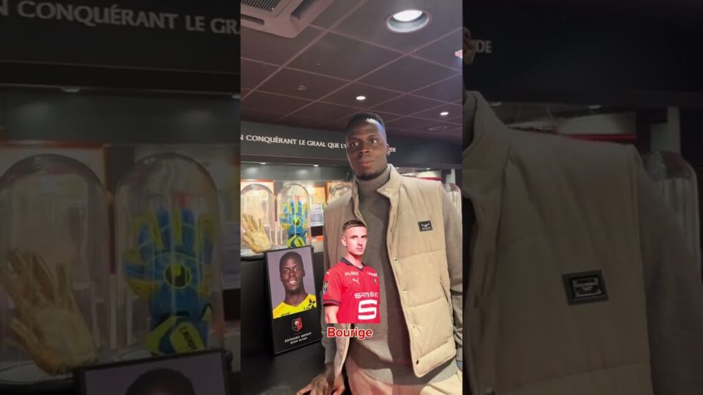 Un joueur, un mot by Edouard Mendy  #sportstiktok #srfc #ligue1ubereats