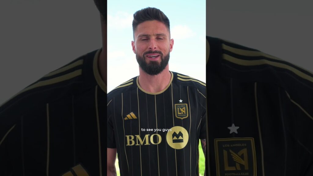 Giroud LLEGÓ al LAFC para ATERRORIZAR a la MLS 🔥 (via LAFC) #shorts