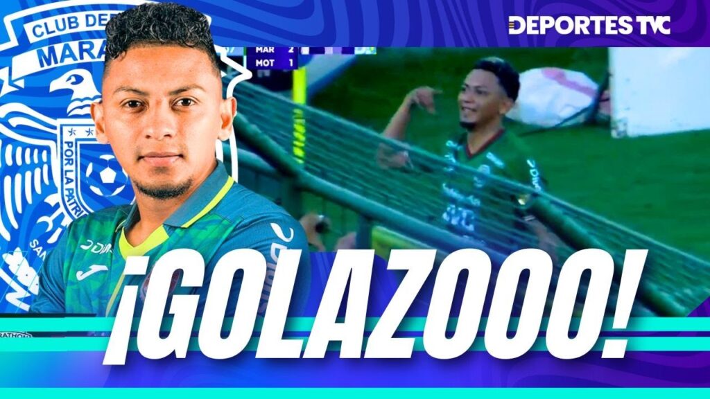 ¡Golazo de Alexy Vega! Increíble disparo de Vega vence a Licona nuevamente  y Marathón ya gana 2-0