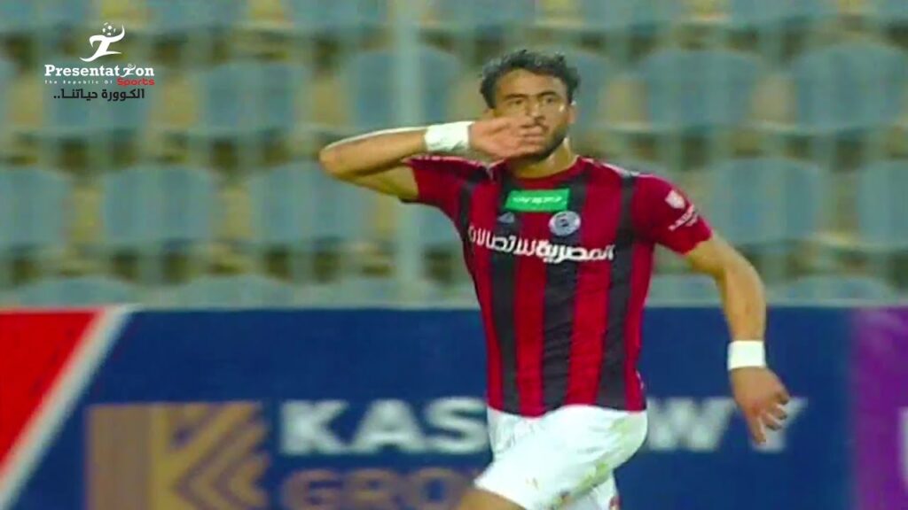 الهدف الثاني لـ الداخلية امام إنبي " أحمد علاء الدين "  الجولة الـ 31 الدوري المصري