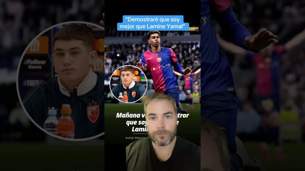 Las palabras de Maksimovic sobre Lamine Yamal👀