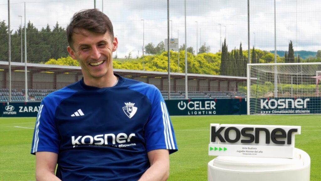 Ante Budimir, jugador eficiente de la temporada 23-24 | Kosner