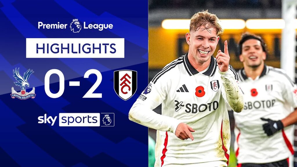 Smith Rowe shines as Fulham defeat Palace ✨ | Crystal Palace 0-2 Fulham | Premier League Highlights