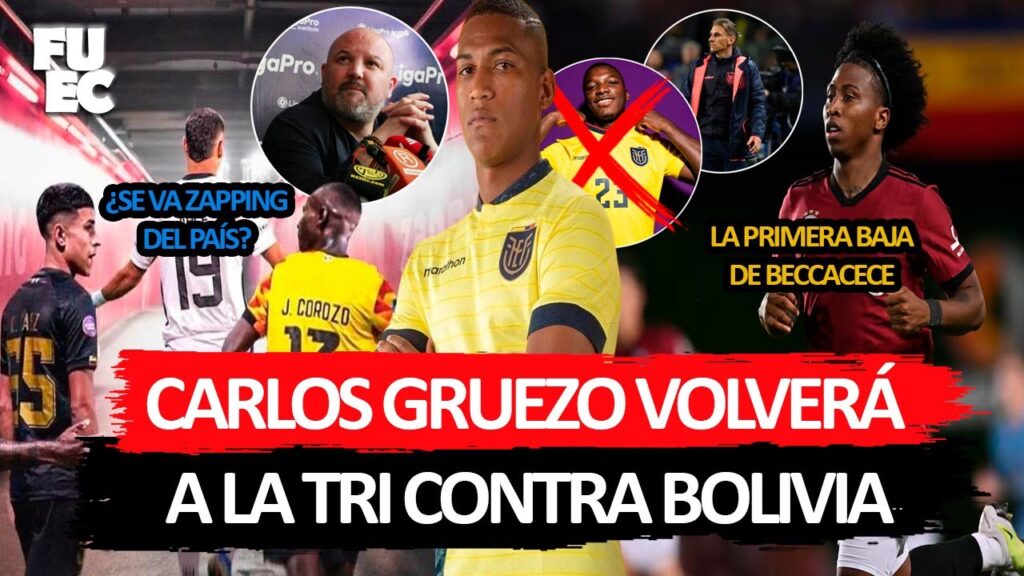 CARLOS GRUEZO REGRESA a LA TRI | LA PRIMERA BAJA de ECUADOR | ¿SE QUEDA ZAPPING en el PAÍS?