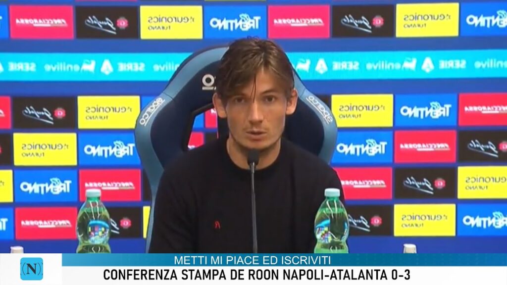 DE ROON post NAPOLI-ATALANTA 0-3 | CONFERENZA STAMPA ATALANTA PRESS CONFERENCE