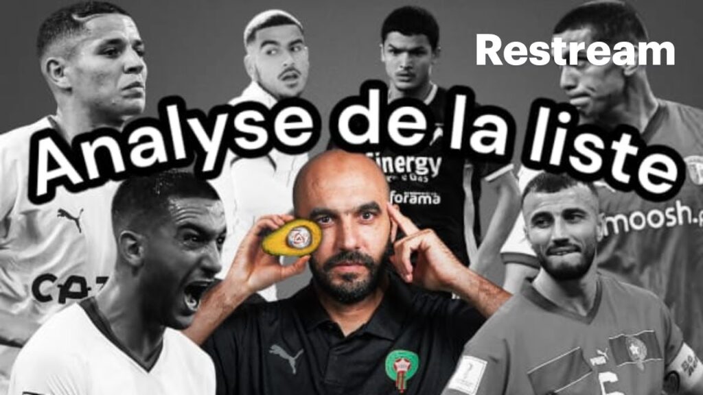 Can 2025 Liste Walid regragui Gabon et Lesotho