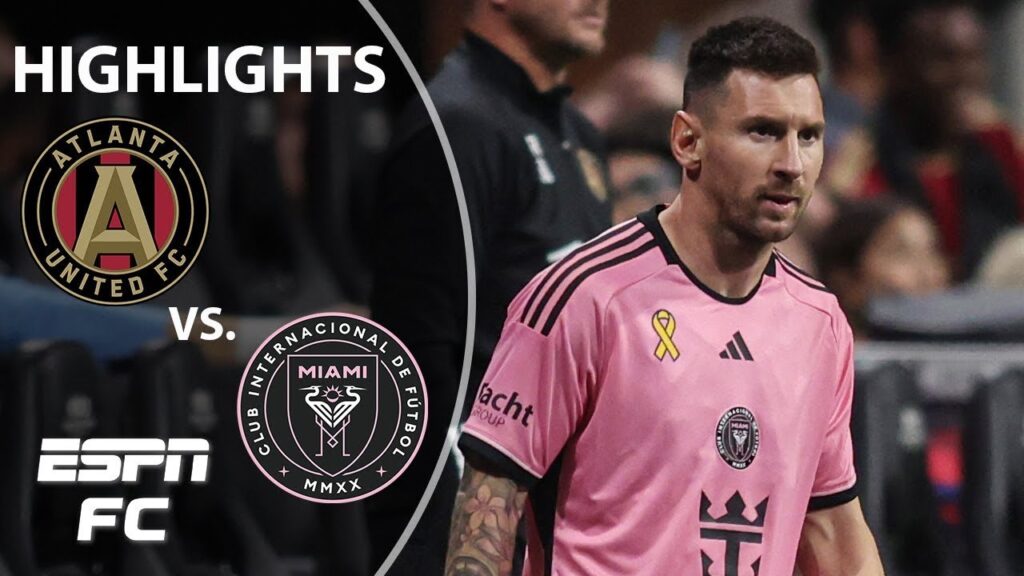 Atlanta United FC vs. Inter Miami CF | MLS Highlights | ESPN FC