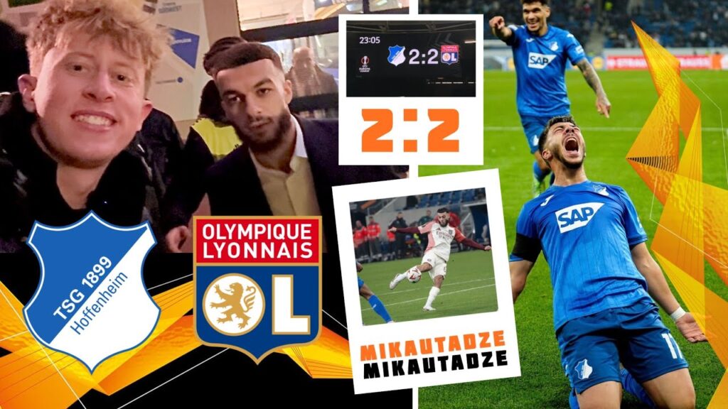 Hoffenheim vs. Lyon Europaleague | Stadionvlog - Drama in der Nachspielzeit