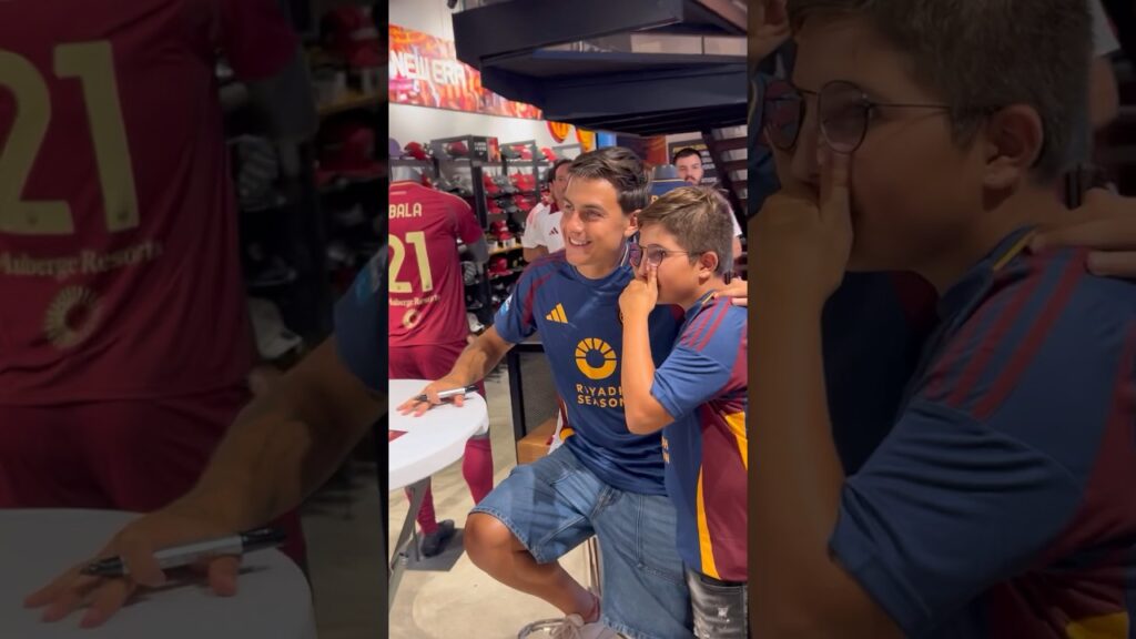 😎🟦🟥🟨🤗 #asroma #dybala