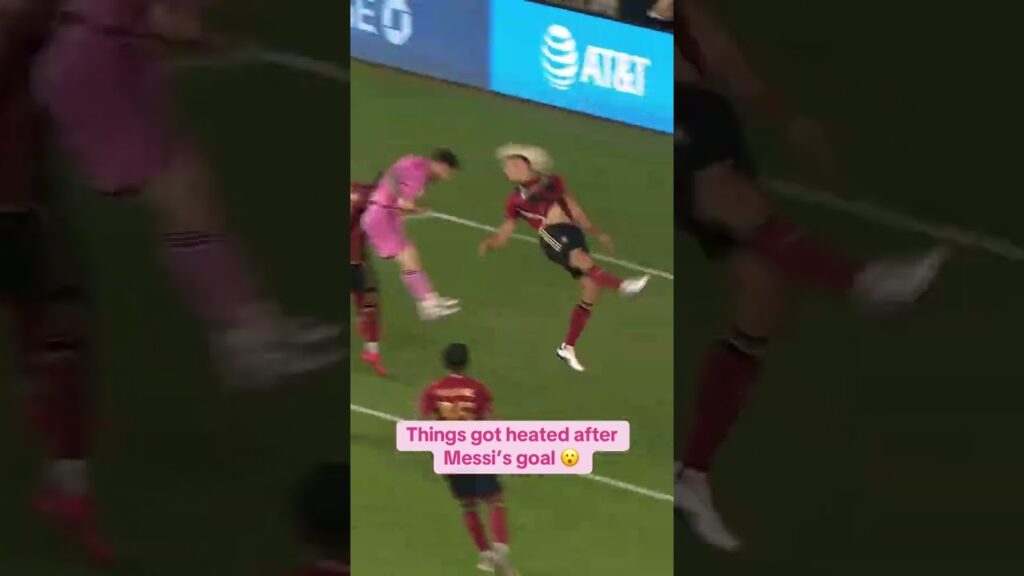 Messi scored a header but it wasn’t enough as Miami lost 3-2 to Atlanta 😐