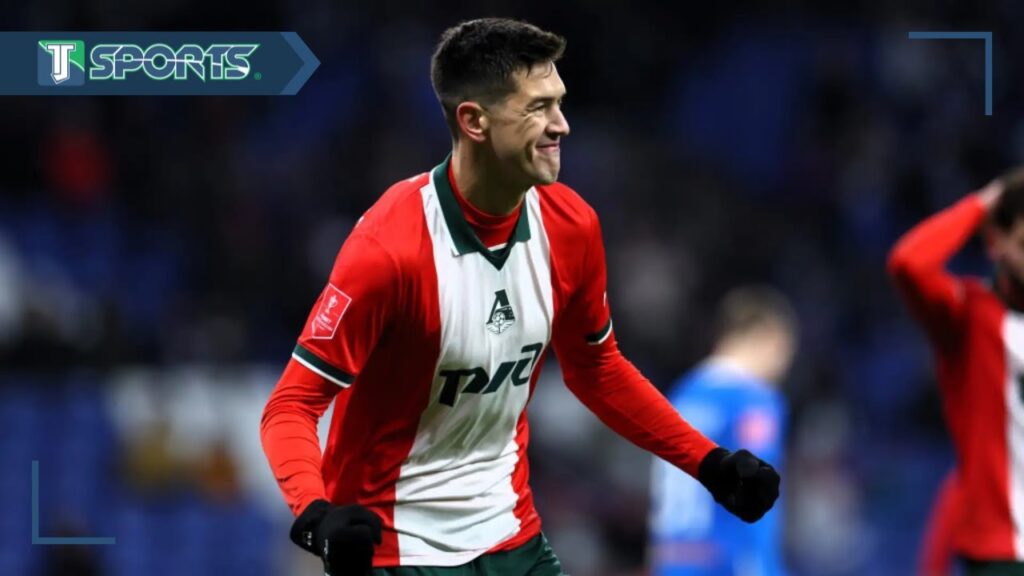 El GOL de César 'Cachorro' Montes ante el Dinamo Moscú de Luis Chávez para la VICTORIA del Lokomotiv