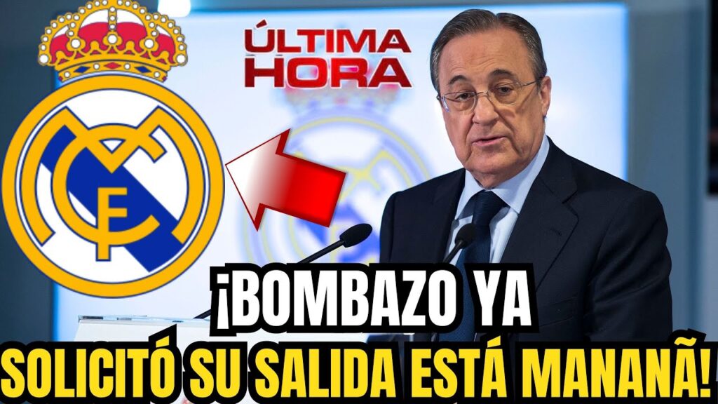 💥 LÁ BOMBA EXPLOTÓ!¡NO JUGUES MÁS PARA EL REAL MADRID! ¡RECIÉN ANUNCIADO!