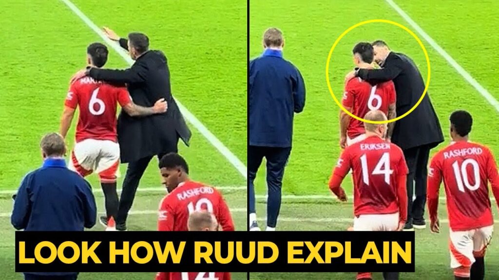 Unseen VIRAL footage show Van Nistelrooy genius tactical explain Lisandro Martinez play as left back