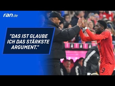 FC Bayern: Kehrtwende bei Alphonso Davies?