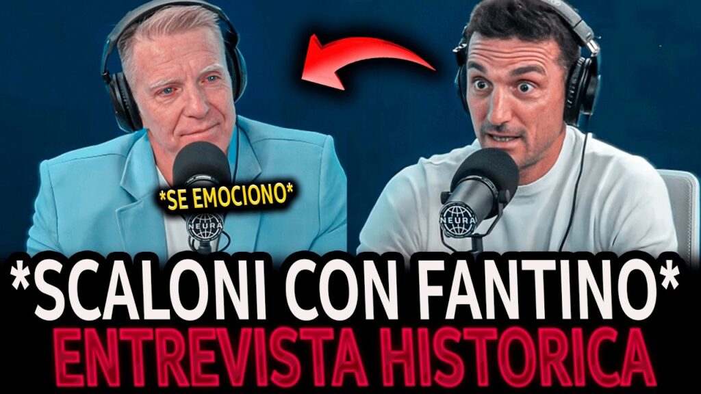 ¡SCALONI ENTREVISTA INÉDITA con FANTINO COMPLETA!
