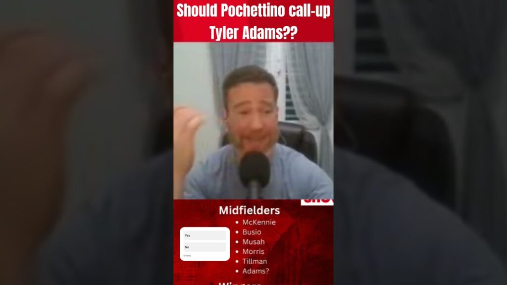 Should Pochettino call-up Tyler Adams?? #soccer #usmnt