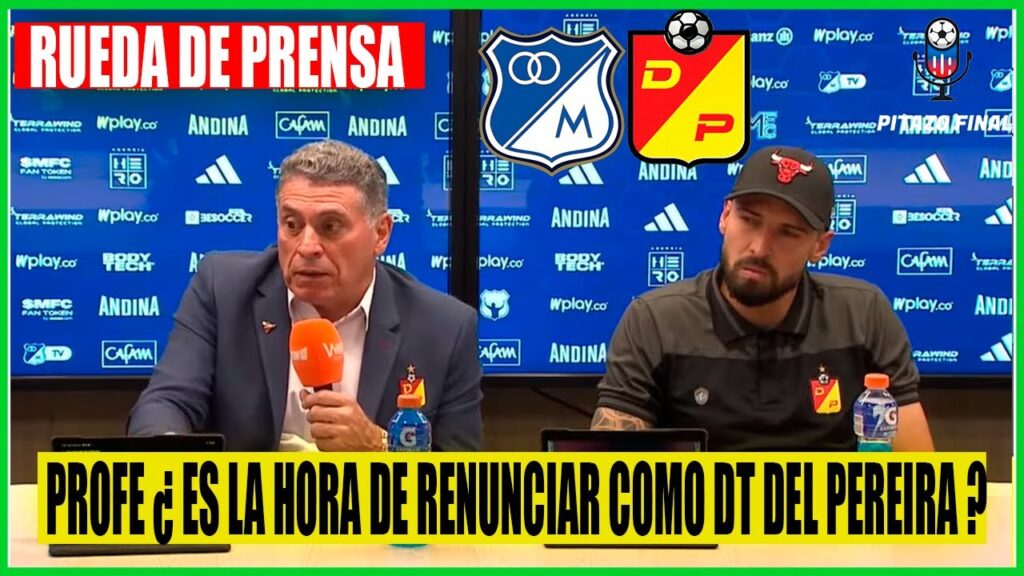 RUEDA DE PRENSA DE PEREIRA HOY - LUIS FERNANDO SUAREZ