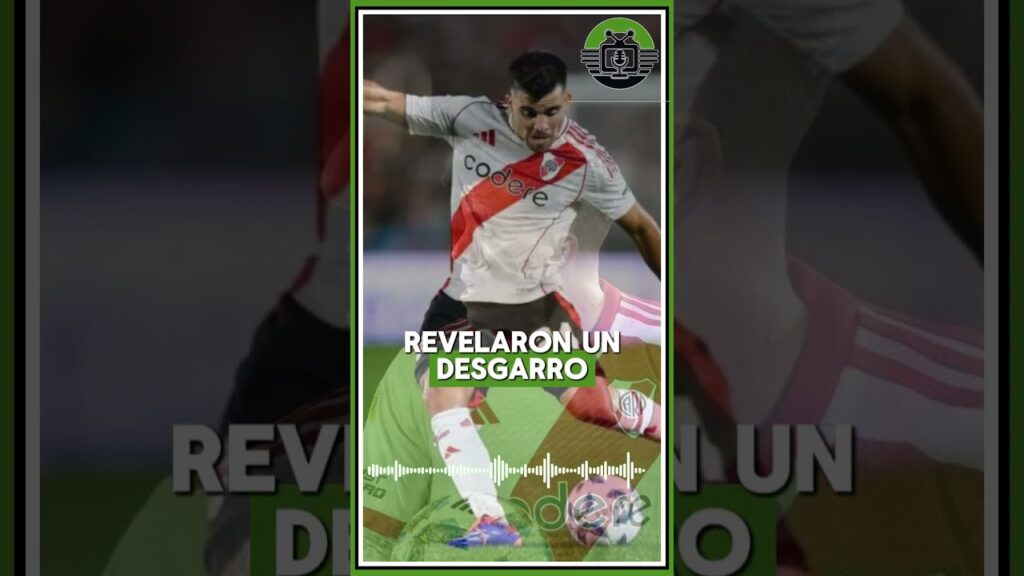 Marcos Acuña fuera de las canchas por lesión muscular. / #marcosacuña #riverplate #futbolargentino