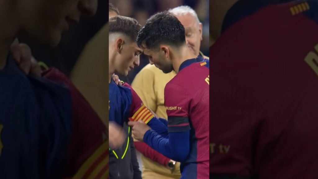 Gavi is back on the pitch 🥹