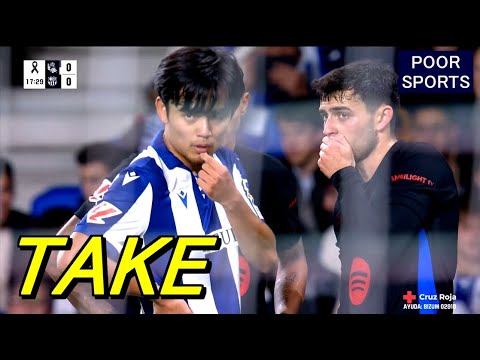 ついにバルサを凌駕したMOM久保建英 究極タッチ集 TAKE Kubo 2024/11/10