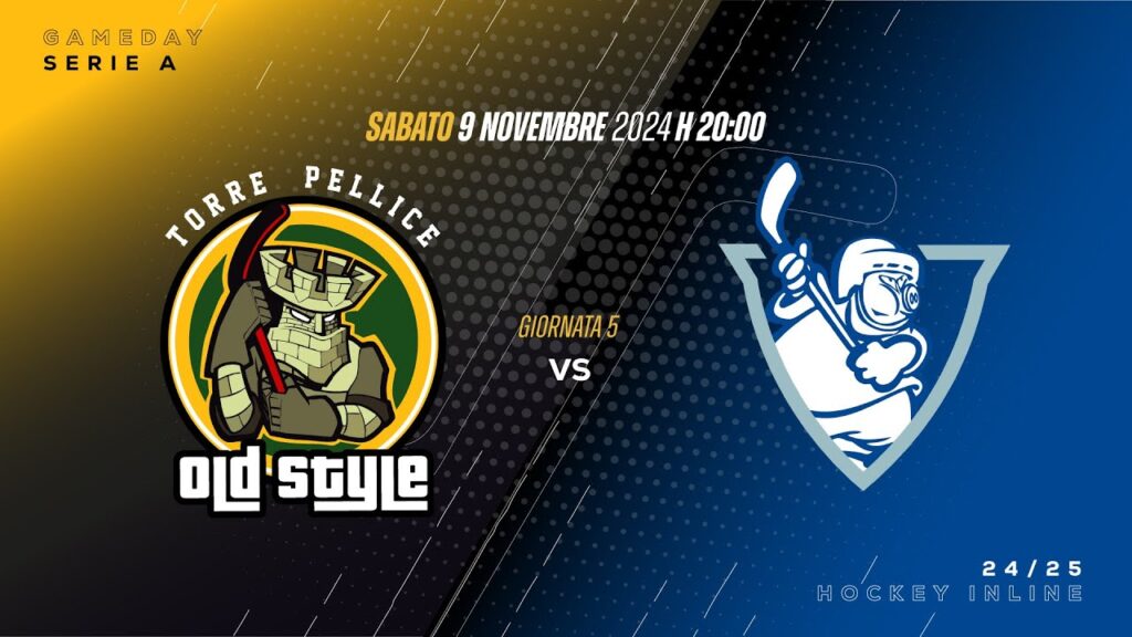 HOCKEY INLINE SERIE A 2024/2025 - GIORNATA 5 - OLD STYLE vs  LIBERTAS HOCKEY FORLÍ