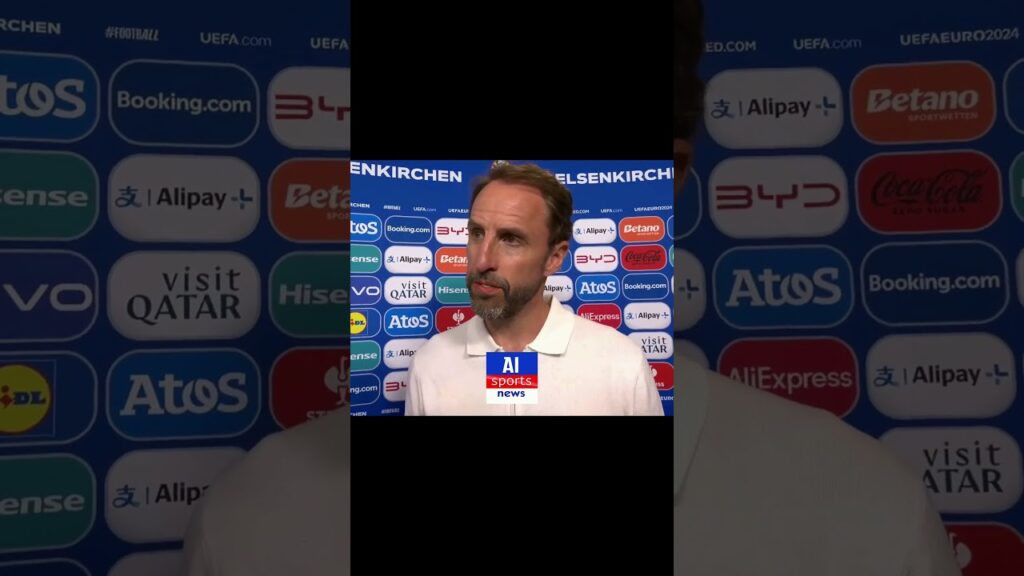 Gareth Southgate: "I jizzed my pants when Bellingham scored!"