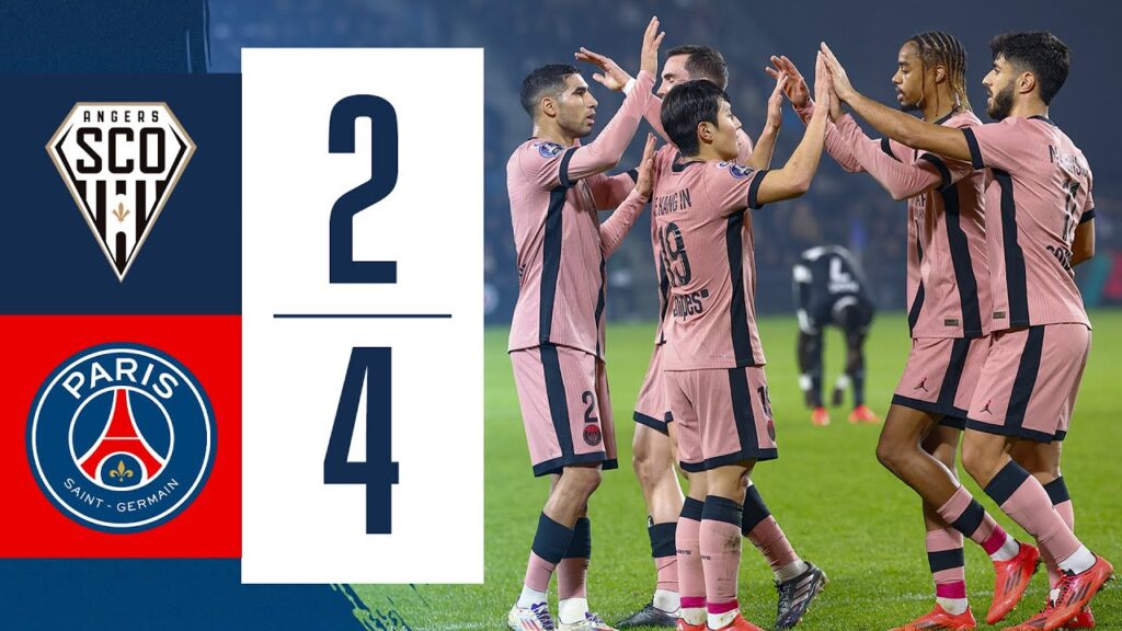 HIGHLIGHTS - Lee Kang-In & Bradley Barcola's braces in Angers (2-4) !