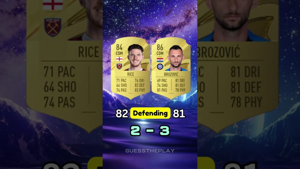 Declan Rice or Brozovic #shorts Declan Rice or Brozovic #shorts