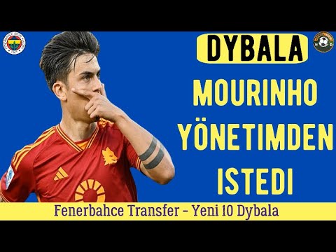 Fenerbahçe Transfer⚽️ Dybala Fenerbahçe #fenerbahçe #dybala