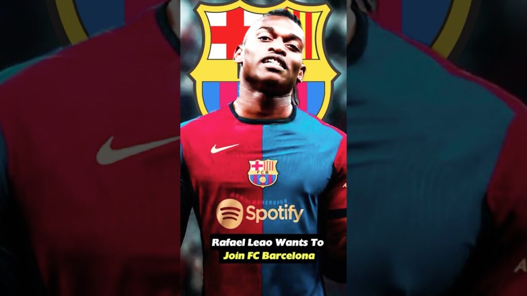 Rafael Leão Vs Raphinha vs Nico Williams 😳 !! Who will BEST For BARCA? #shorts