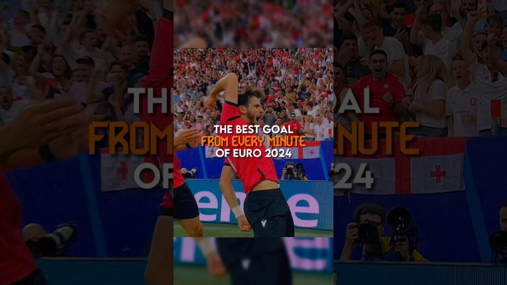 The best goal from every minute of Euro 2024 | part 6