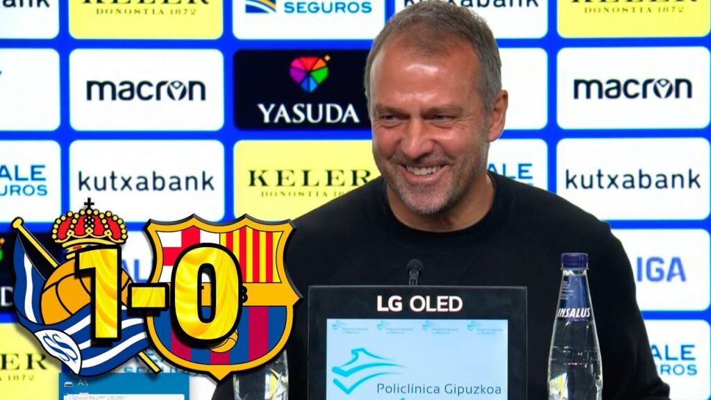 RUEDA PRENSA HANSI FLICK: REAL SOCIEDAD 1-0 FC BARCELONA