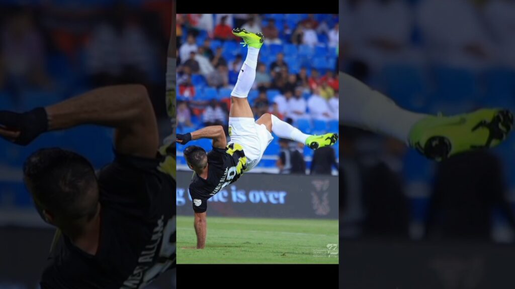 😱 Le but incroyable du marocain Hamdellah avec Al Ittihad. #football #maroc #morocco #benzema #CR7