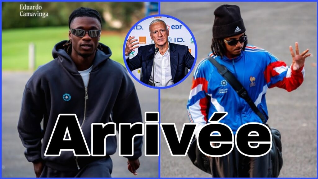 🚨Arrivée des Bleus à Claire Fontaine/ Konaté, Camavinga, Dembélé, Koundé/ Réaction 🚨