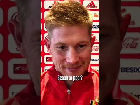 Kevin De Bruyne kept it real