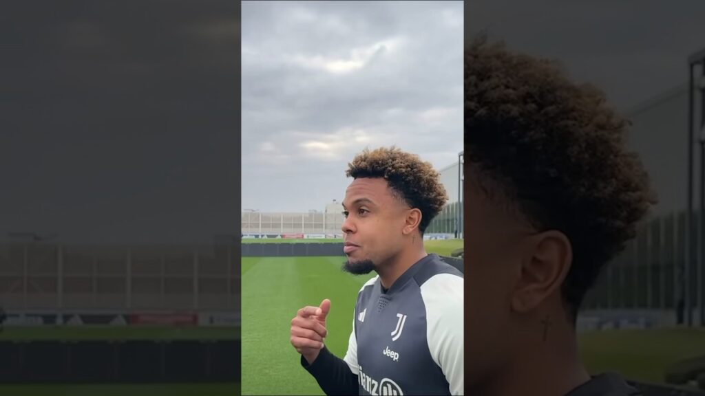 A cena con Wes! 🍝🌿🍅🍗🧀 #juve #juventus #mckennie