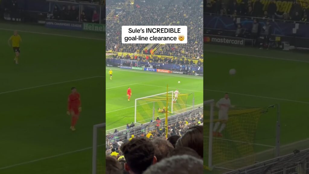 Niklas Sule stops Kylian Mbappe scoring with an incredible goal-line clearance 🤯👏