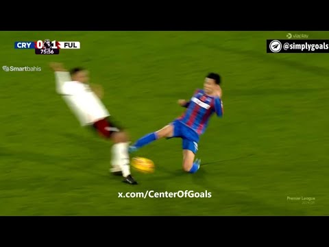 🟥 Daichi Kamada SENT OFF with straight RED CARD against Fulham | Crystal Palace vs Fulham highlights