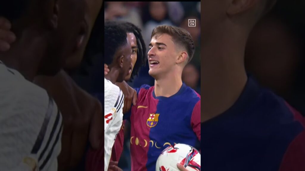 Gavi kam nur rein um zu pöbeln