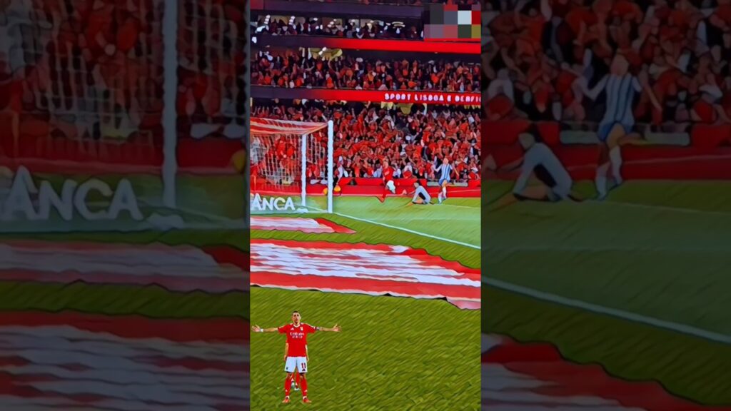 ANGEL DI MARIA GOAL⚽️ ❤️🤍#benfica #angeldimaria #goal #edit #shorts