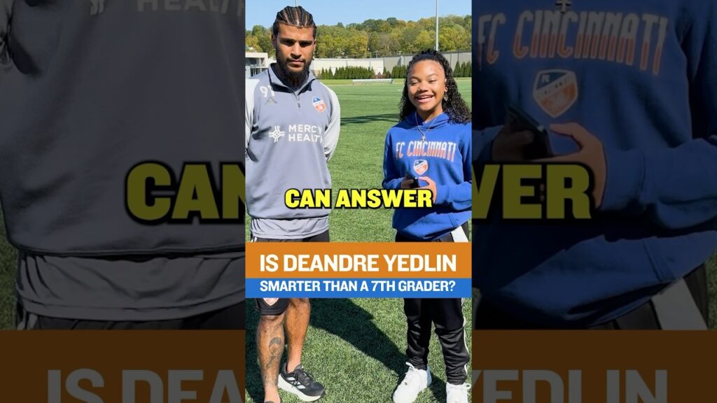 Is DeAndre Yedlin smarter than a middle schooler?