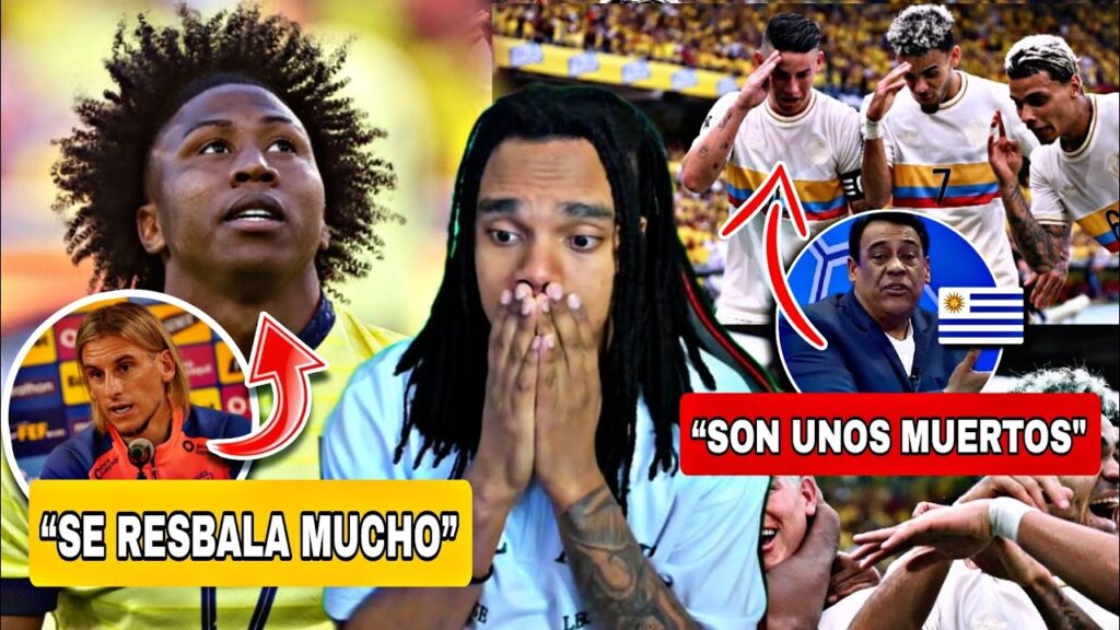 PERIODISTA URUGUAYO EXPLOTA contra COLOMBIA | ANGELO PRECIADO LESIONADO