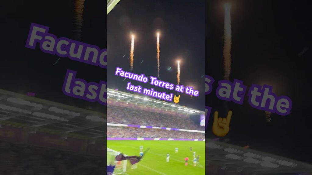 Orlando City vs Charlotte 💜 Golazo from Facundo Torres at the playoffs!🔥 VAMOS ORLANDO!