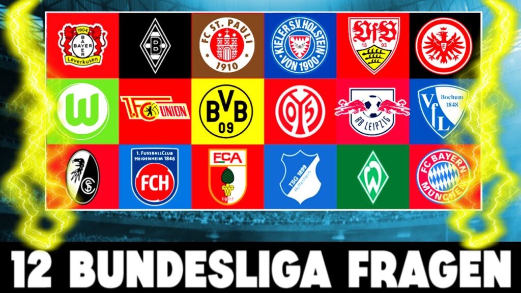 Kannst du die Bundesliga Vereine & Spieler erraten? 👀🤔 Fussball Bundesliga Quiz 2024