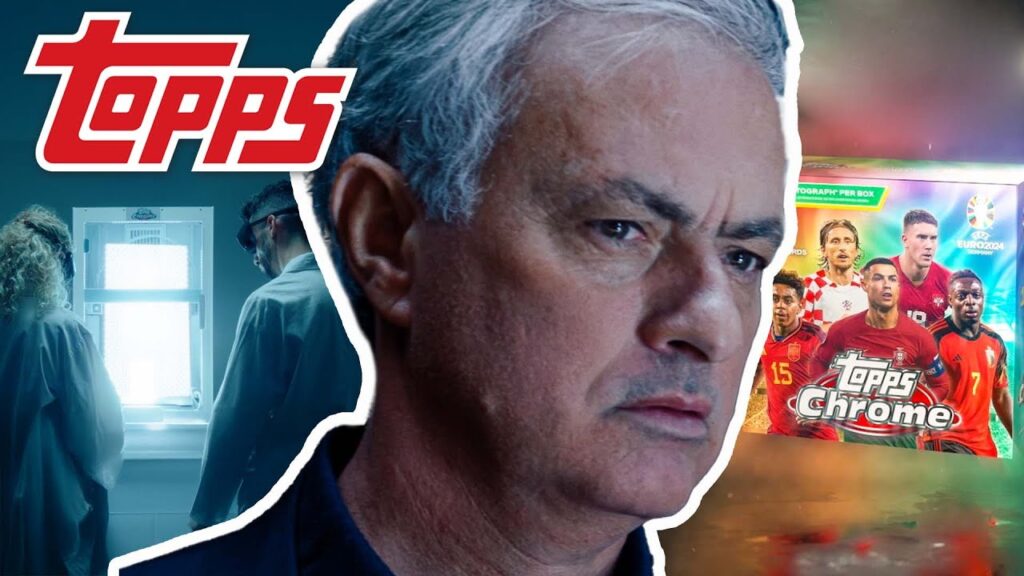 José Mourinho: “I’m used to shiny objects!” l UEFA EURO 2024™️ Topps Chrome