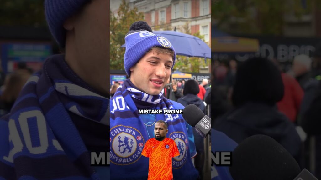 Chelsea fans on their goalkeeper dilemma 🧤 (w/ milesaddy/IG)