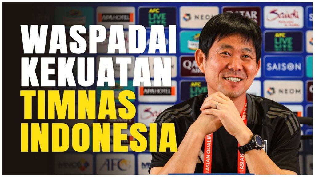 Pelatih Timnas Jepang, Hajime Moriyasu Waspadai Kekuatan Timnas Indonesia